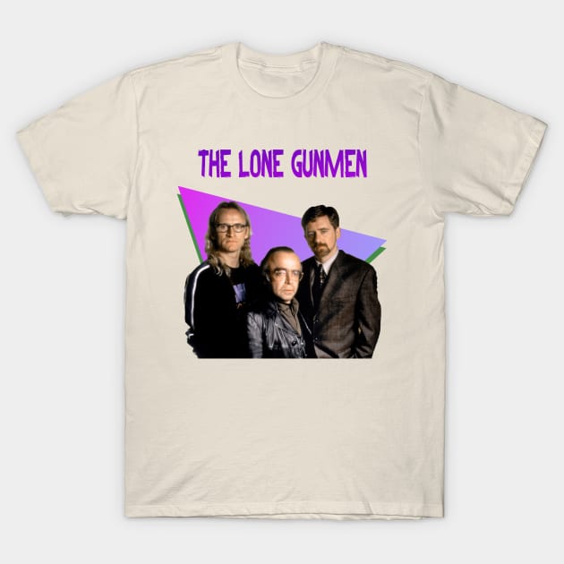 The Lone Gunmen T-Shirt by Moulezitouna